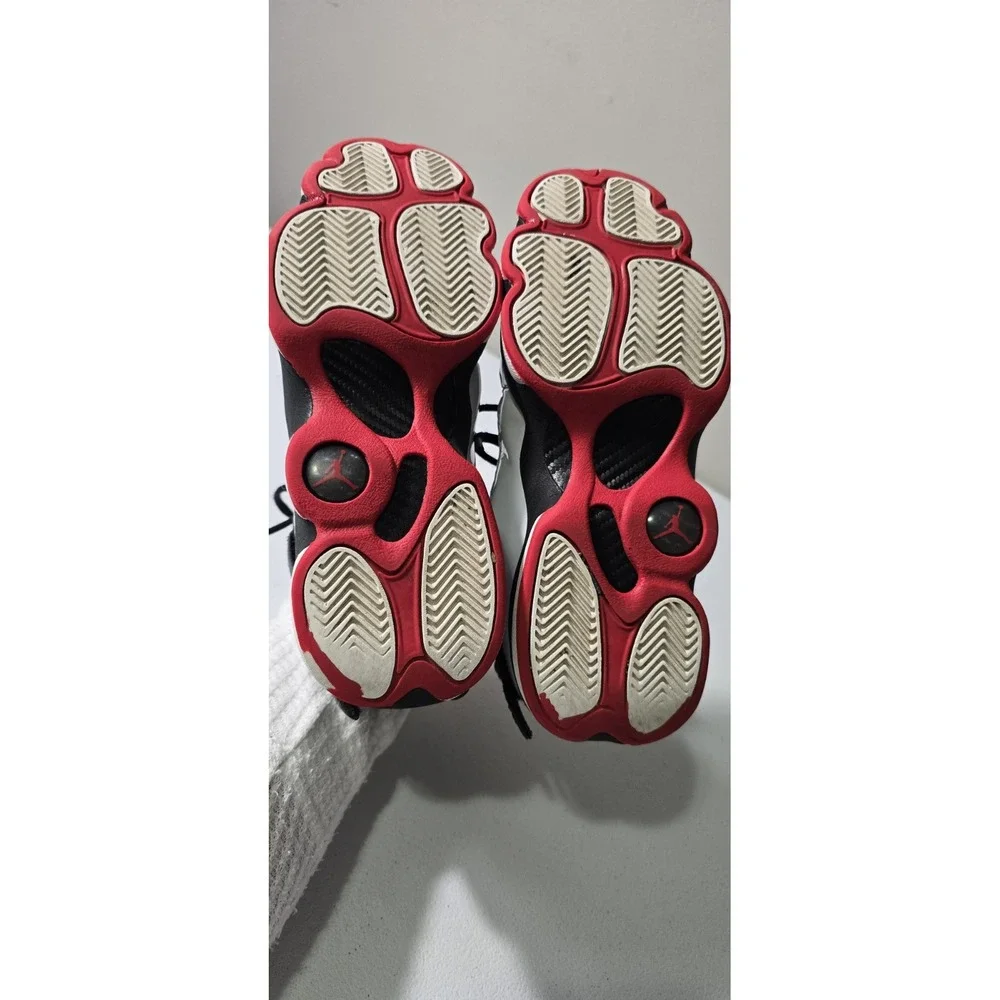 Youth Air Jordan 6 Rings Sneaker‎ Kids Sz 6.5Y-Black-White-Red